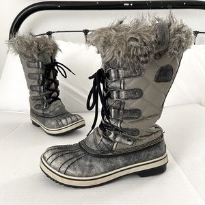 Sorel Gray Winter & Rain Boots